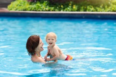 Swimming in Pool